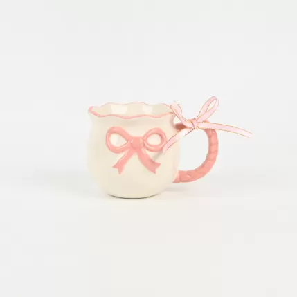 Bow Mug-pink