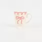 Bow Ribbon Mug-pink