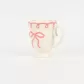 Bow Ribbon Mug-pink
