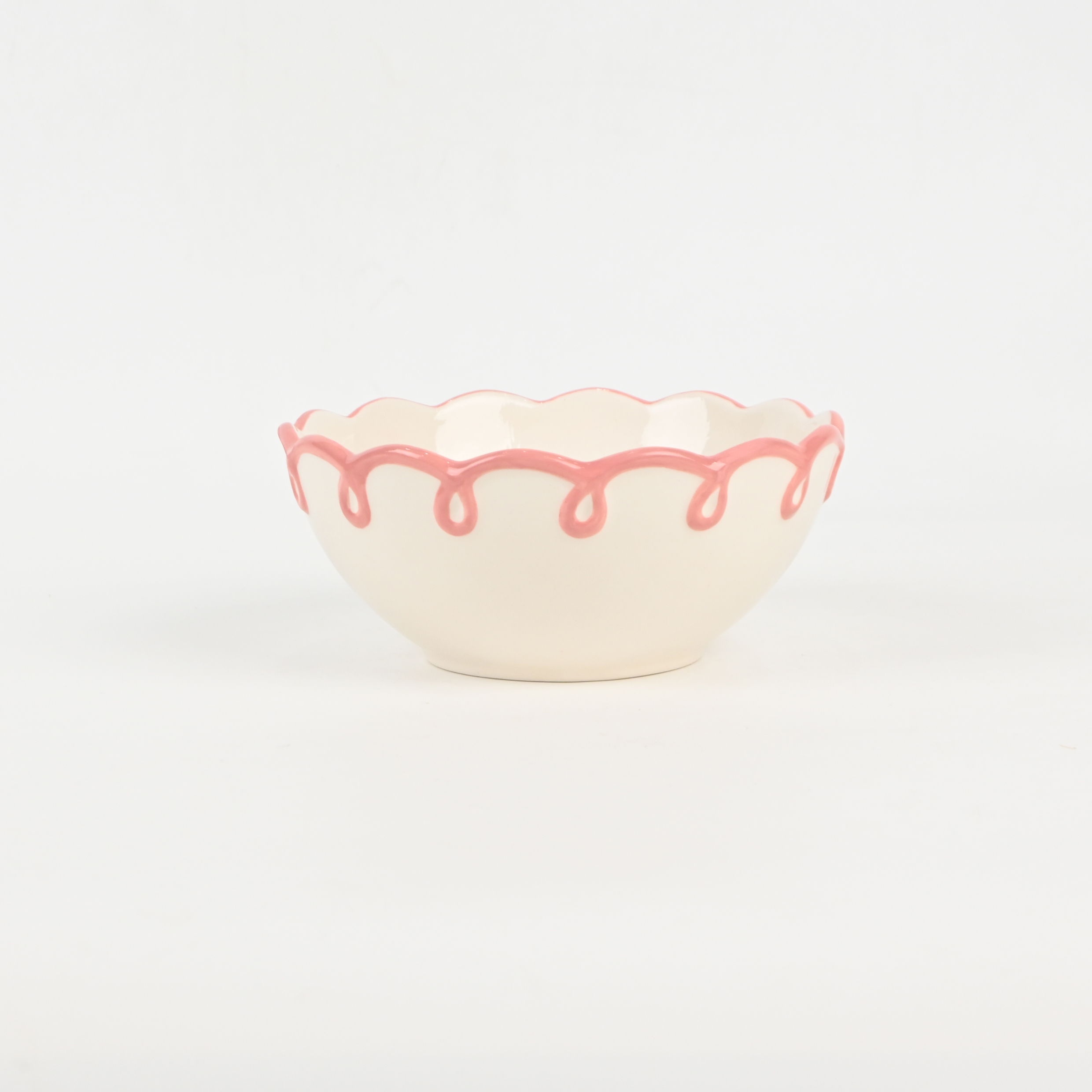 Bow Ribbon Bowl-pink