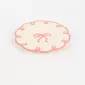 Bow Ribbon Plate-pink