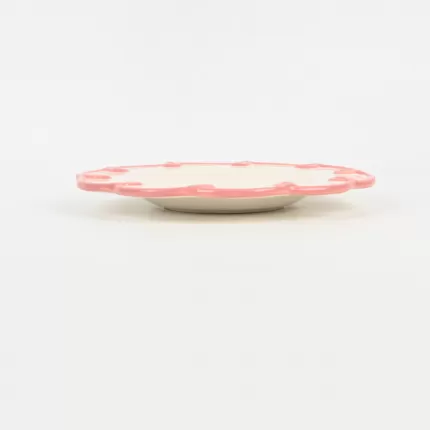 Bow Ribbon Plate-pink