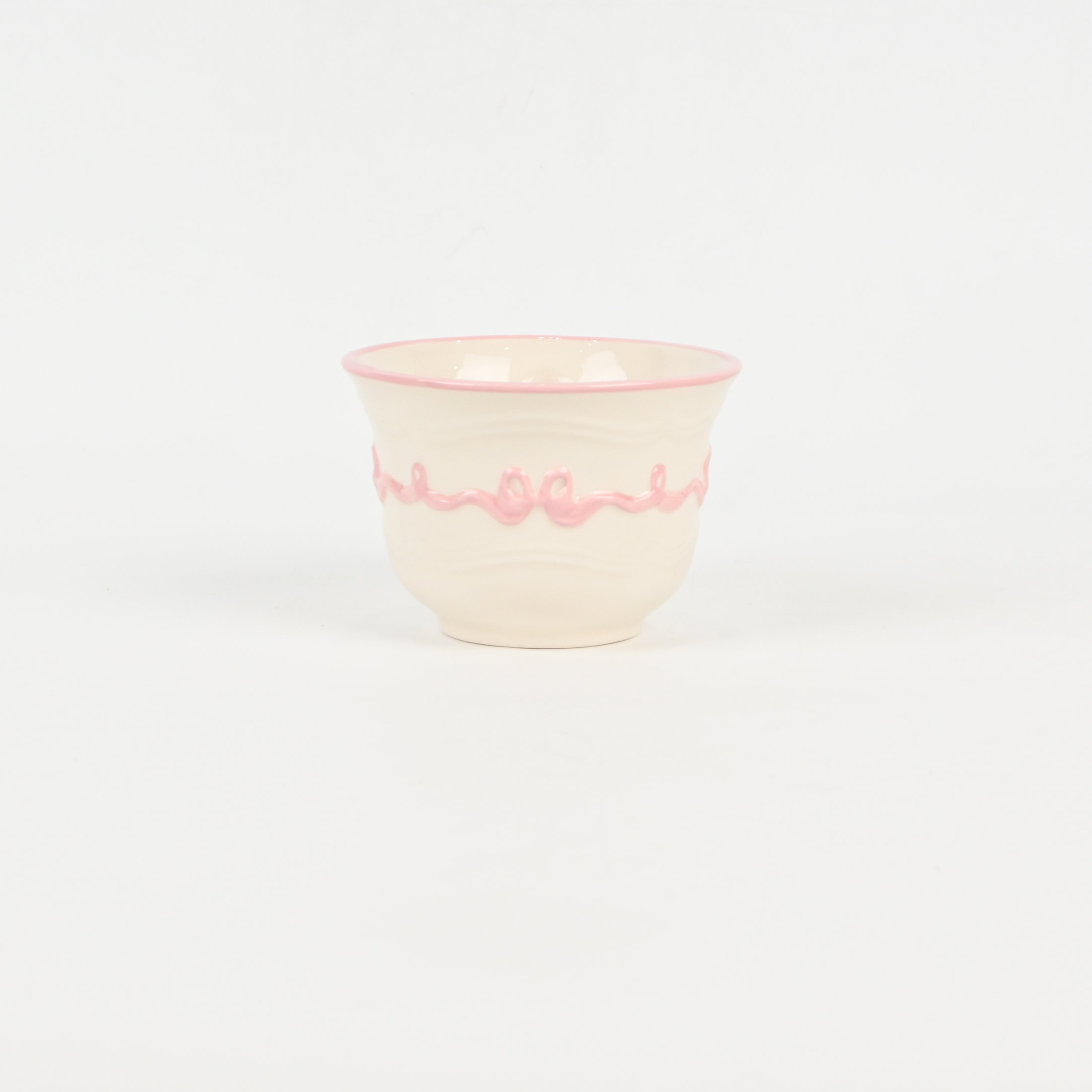 Bow Ribbon Bowl-pink
