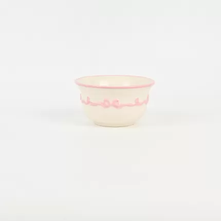 Bow Ribbon Bowl-pink