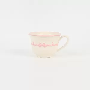 Bow Ribbon Mug-pink