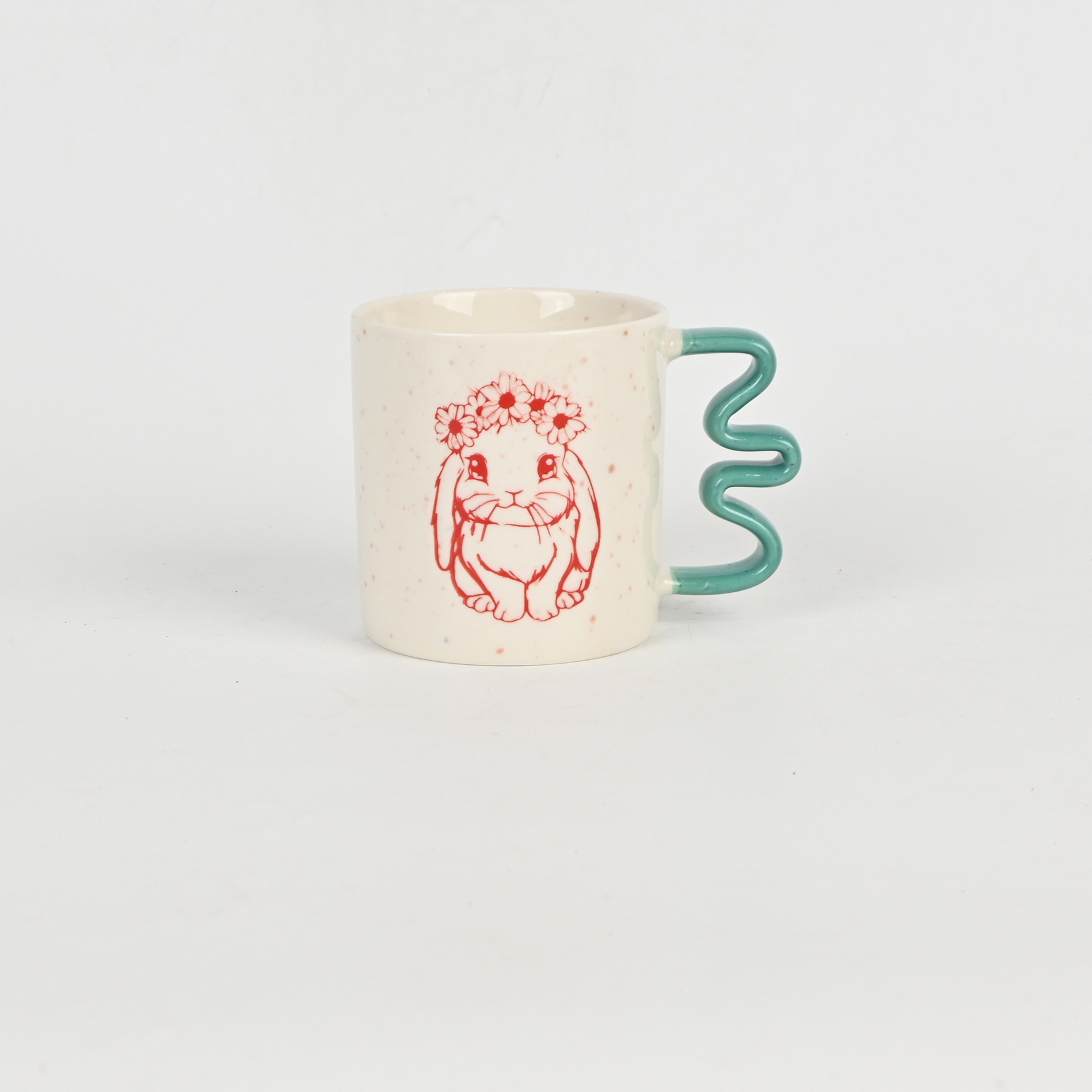Line Art Rabbit Mug