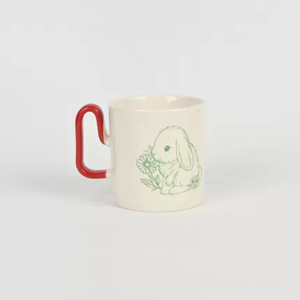 Line Art Rabbit Mug