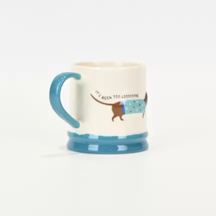Dachshund Mug-blue