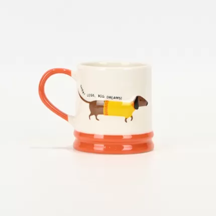 Dachshund Mug-orange