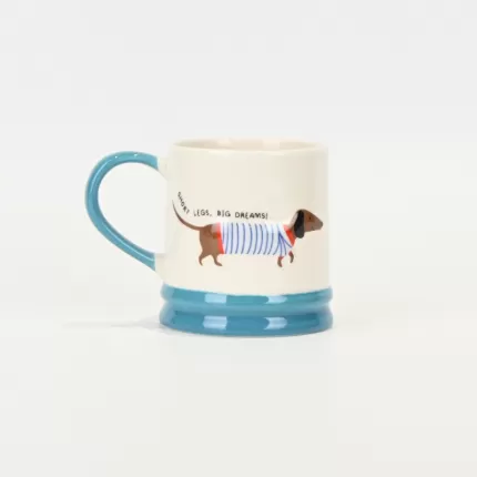 Dachshund Mug-blue