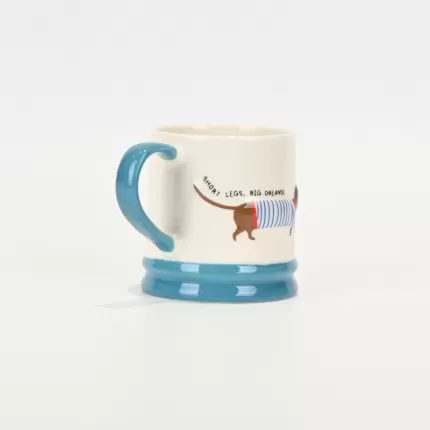 Dachshund Mug-blue
