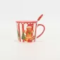 Striped Gingerbread Man Mug