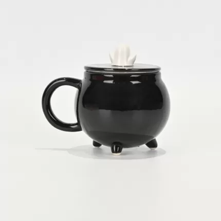 Witches Cauldron Mug - black