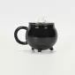 Witches Cauldron Mug - black