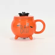 Witches Cauldron Mug - orange