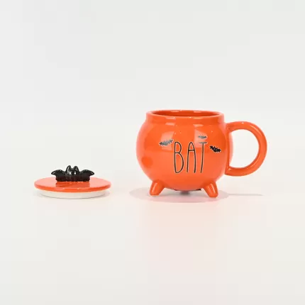 Witches Cauldron Mug - orange