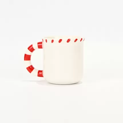 Alphabet Gingerbread Cup-red