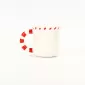 Alphabet Gingerbread Cup-red