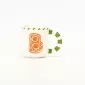 Alphabet Gingerbread Cup-green