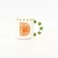 Alphabet Gingerbread Cup-green