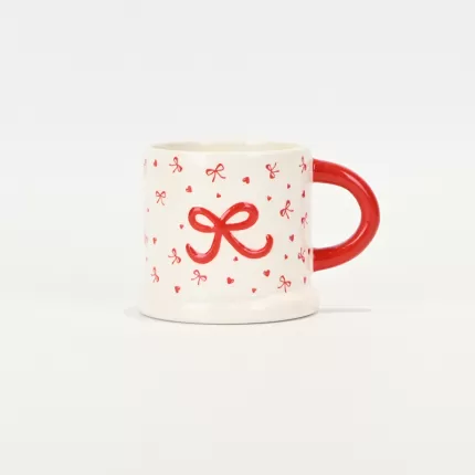 Bow Cup-candy red