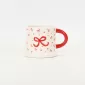 Bow Cup-candy red