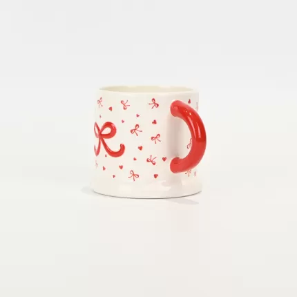 Bow Cup-candy red