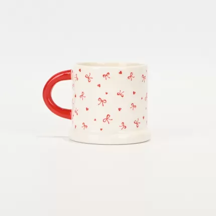 Bow Cup-candy red