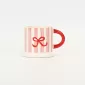 Bow Cup-candy red