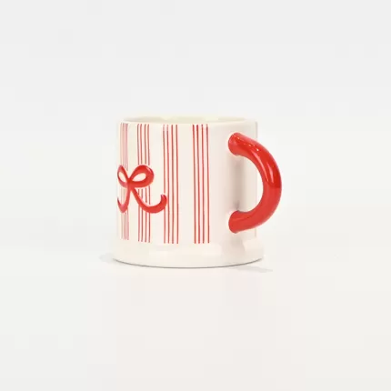 Bow Cup-candy red