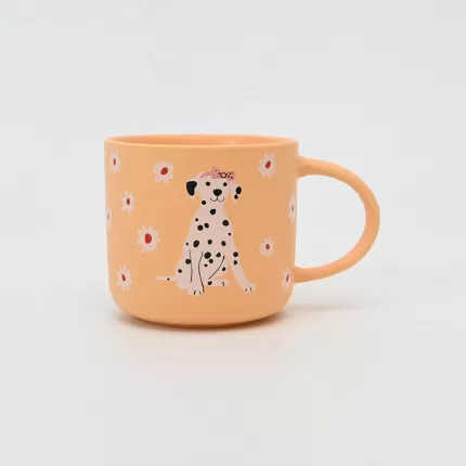 Gift Dog Mug-orange