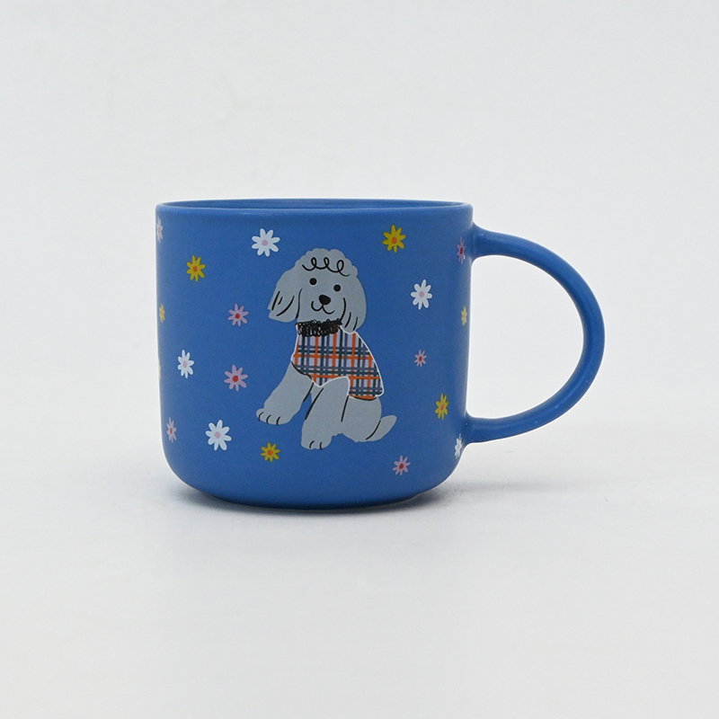 Gift Dog Mug-deep blue