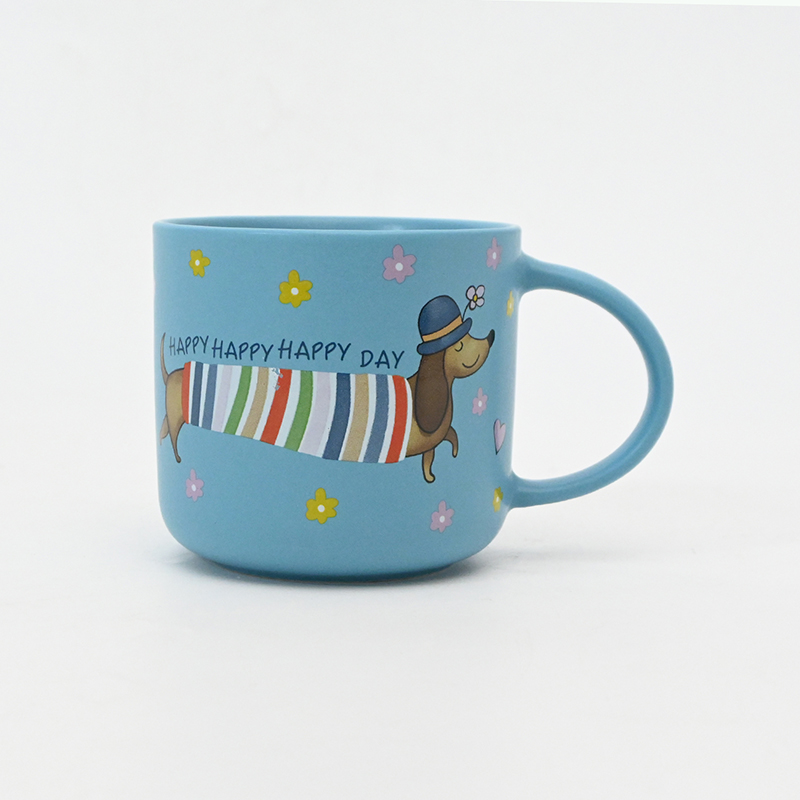 Gift Dog Mug-light blue