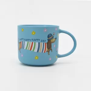 Gift Dog Mug-light blue