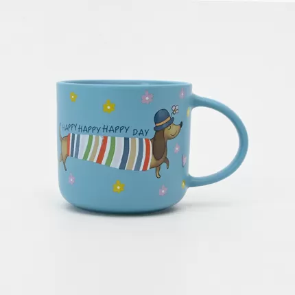 Gift Dog Mug-light blue