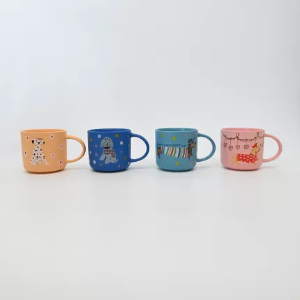 Gift Dog Mug-light blue