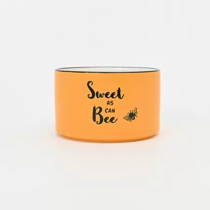 Bee Quote Bowl-yellow