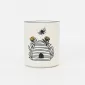 Bee Loved Blossoms Container-white
