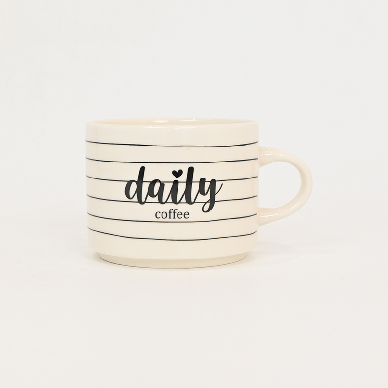 geometric coffee mug, modern coffee cup, minimalist mug, relaxed coffee routine, daily coffee mug, contemporary design mug, clean lines mug, calm morning mug