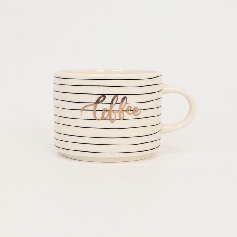  gold ceramic mug, minimalist coffee cup, gold accent mug, simple coffee mug, elegant coffee cup, gold drip mug, luxury daily drinkware, modern ceramic mug, artistic coffee mug