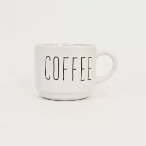 coffee mug set, 4-piece mug set, classic coffee mugs, ceramic mug set, simple mug set , minimalist coffee mugs, daily use mugs, basic white mug set