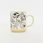 Cat Party Mug-green