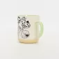 Cat Party Mug-green