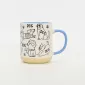 Dog Party Mug-blue