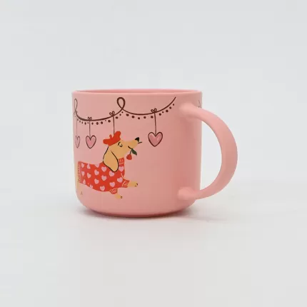 Gift Dog Mug-pink