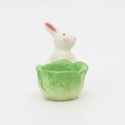 Vegetable Bunny Egg Cup