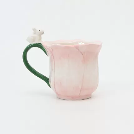 Floral Bunny Mug