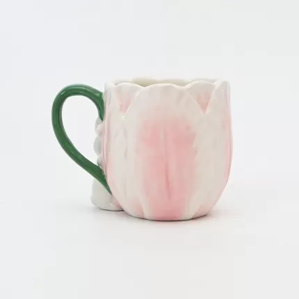 Vegetable Rabbit Mug-pink