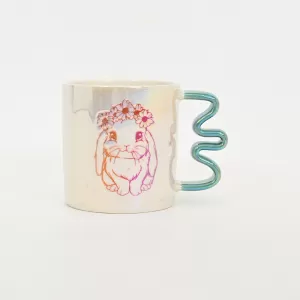 Blossom and Bunny Mug-3
