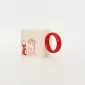 Languid Cat Paw Mug-red